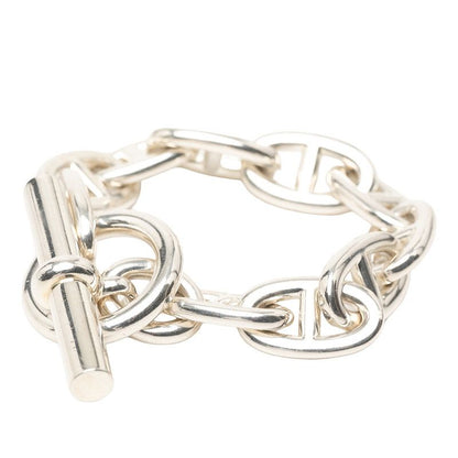 Hermes Chaine D'ancre TGM 10 Links Bracelet Silver