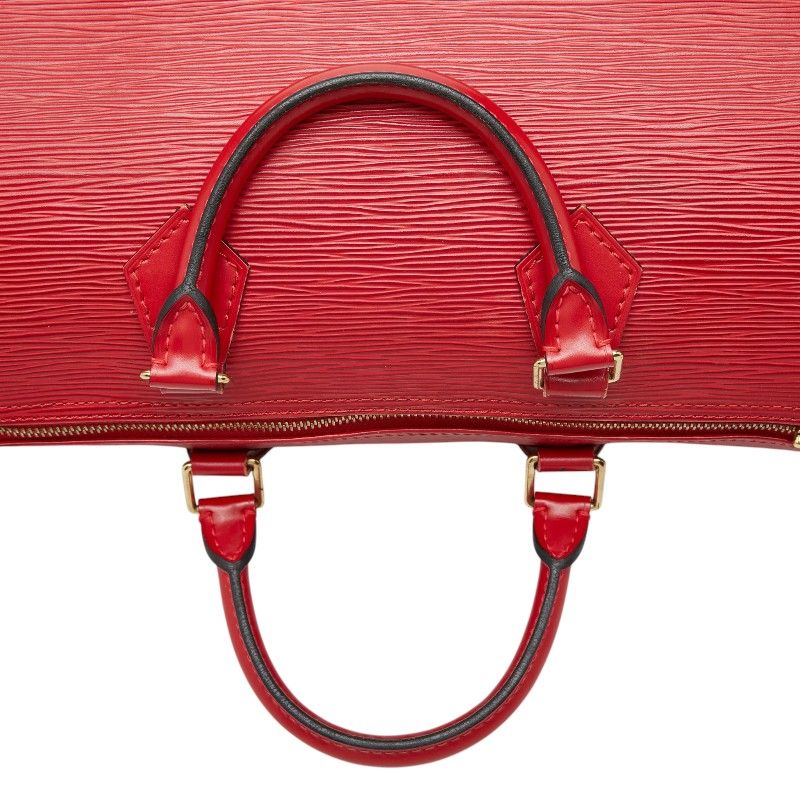 Louis Vuitton Epi Speedy 30 Mini Boston Bag Castilian Red Leather