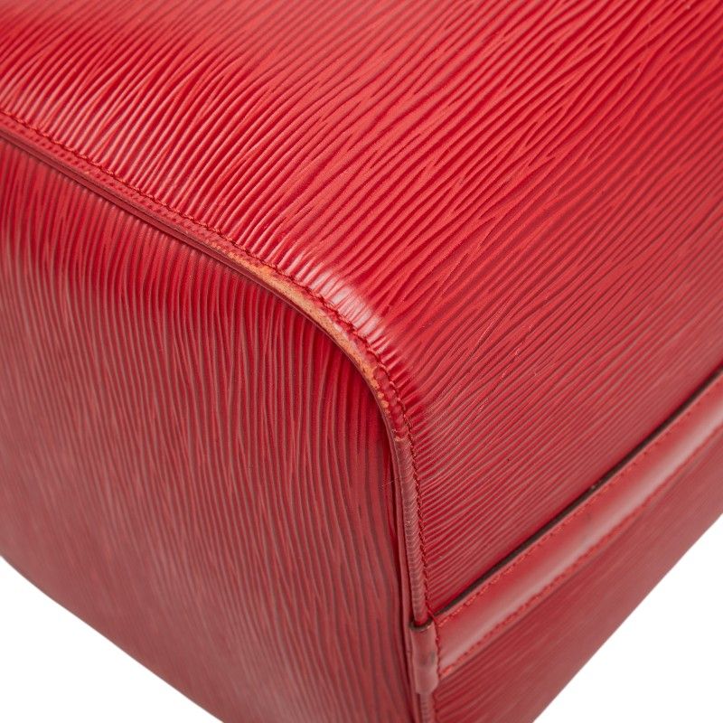 Louis Vuitton Epi Speedy 30 Mini Boston Bag Castilian Red Leather