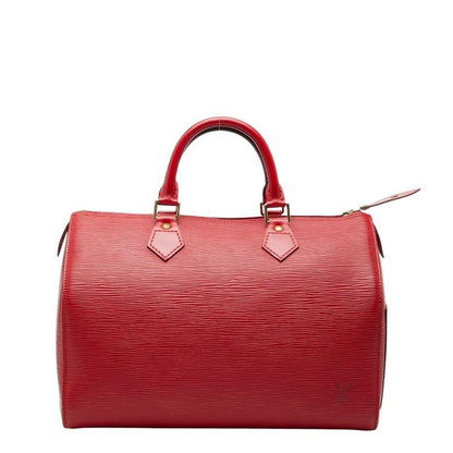 Louis Vuitton Epi Speedy 30 Mini Boston Bag Castilian Red Leather