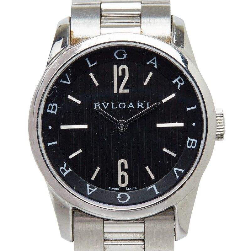 Bvlgari Solo Tempo Watch Stainless Steel