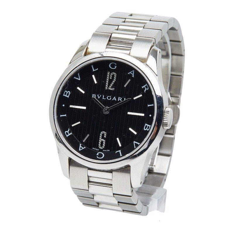 Bvlgari Solo Tempo Watch Stainless Steel