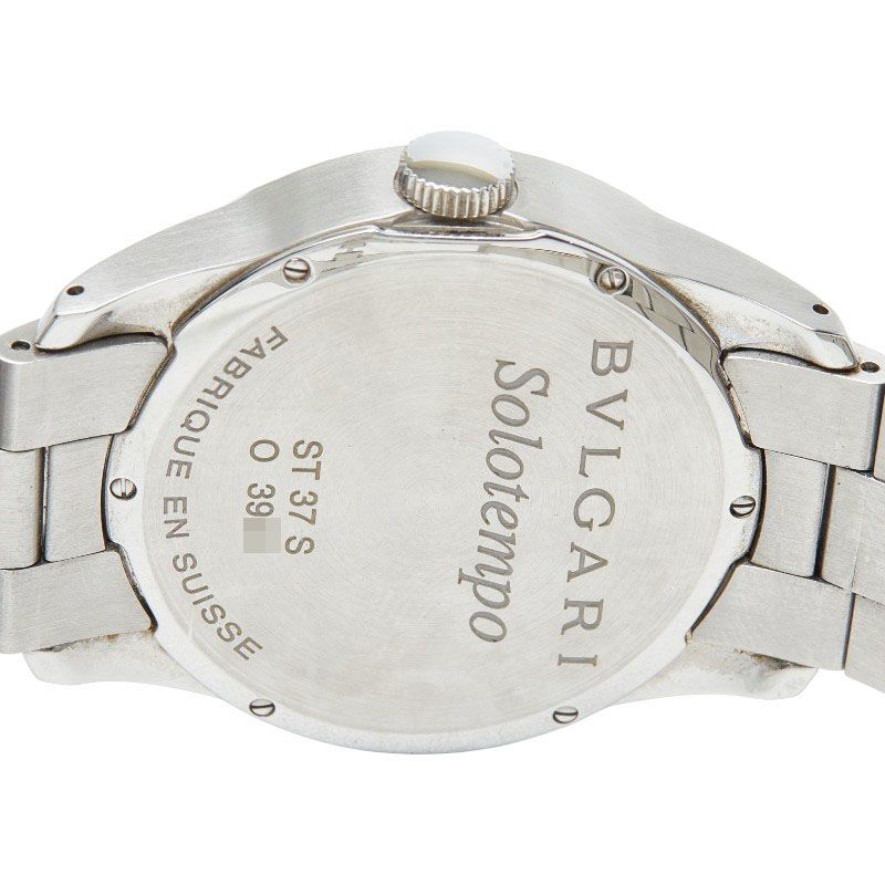 Bvlgari Solo Tempo Watch Stainless Steel
