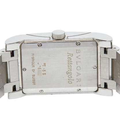 Bvlgari Rettangolo Watch Stainless Steel