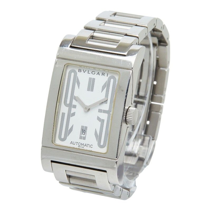 Bvlgari Rettangolo Watch Stainless Steel