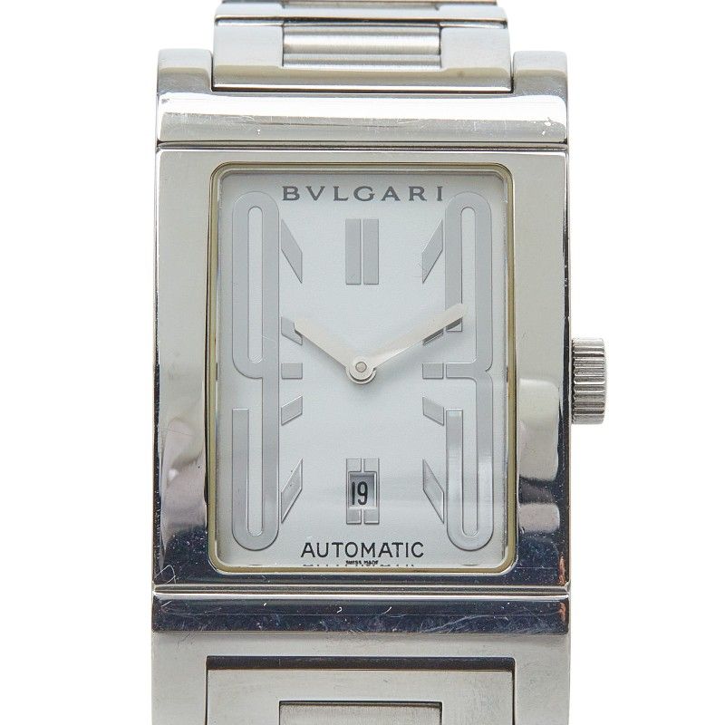 Bvlgari Rettangolo Watch Stainless Steel