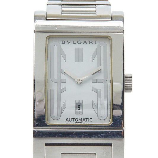 Bvlgari Rettangolo Watch Stainless Steel