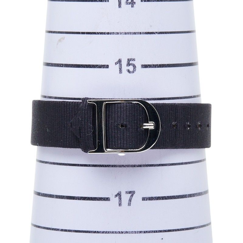 Dior Maris Shell Dial Watch Stainless Steel Leather