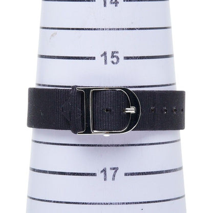 Dior Maris Shell Dial Watch Stainless Steel Leather