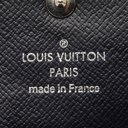 Louis Vuitton Damier Graphite Multicles 6 Key Case Black Leather 1- Key Holder