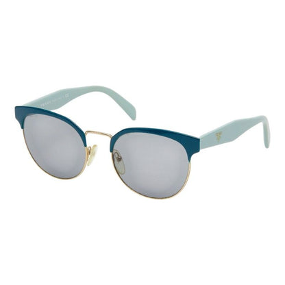 Prada Logo Sunglasses Blue Acetate 1- Eyewear