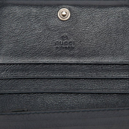 Gucci GG Marmont Canvas Logo Bifold Wallet Pink