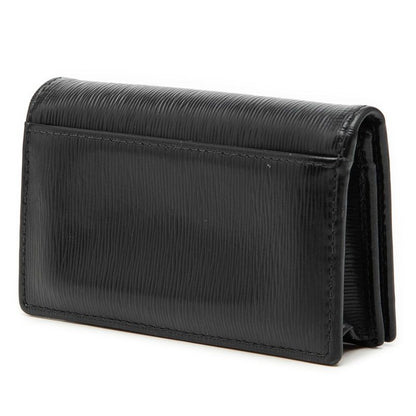 Prada Logo Coin Purse Nero Black Vitterom Leather
