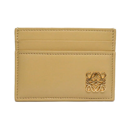 Loewe Puffer Anagram Plain Card Holder Dark Butterfly Leather