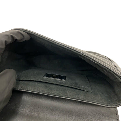 Louis Vuitton Chain PM New Wave Leather 2-Way Shoulder Bag Black