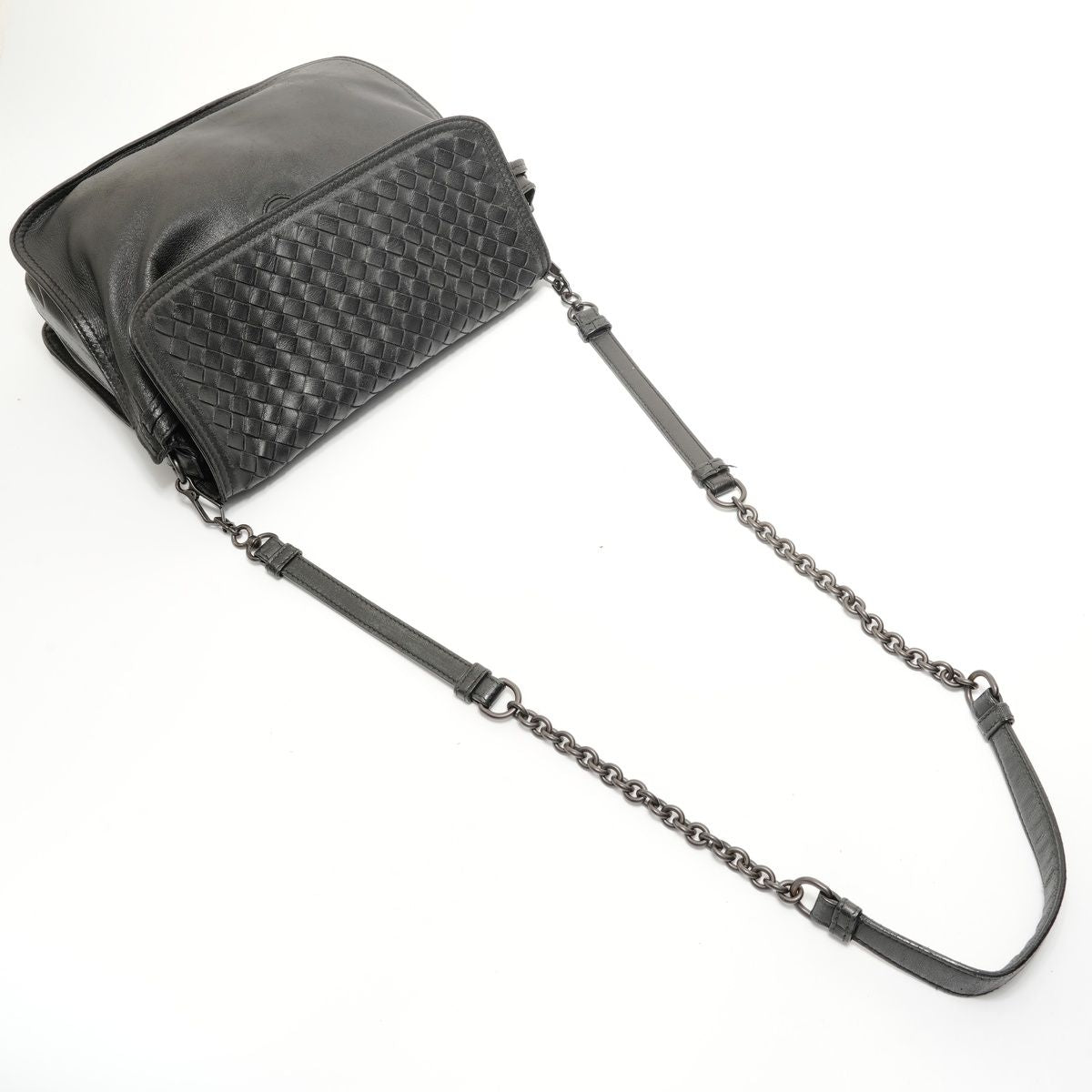 Bottega Veneta Shoulder Bag Intrecciato Leather