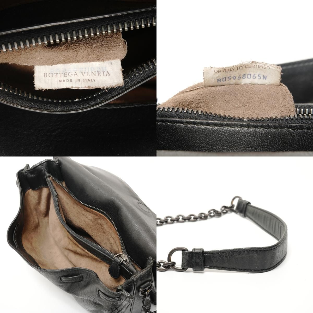 Bottega Veneta Shoulder Bag Intrecciato Leather