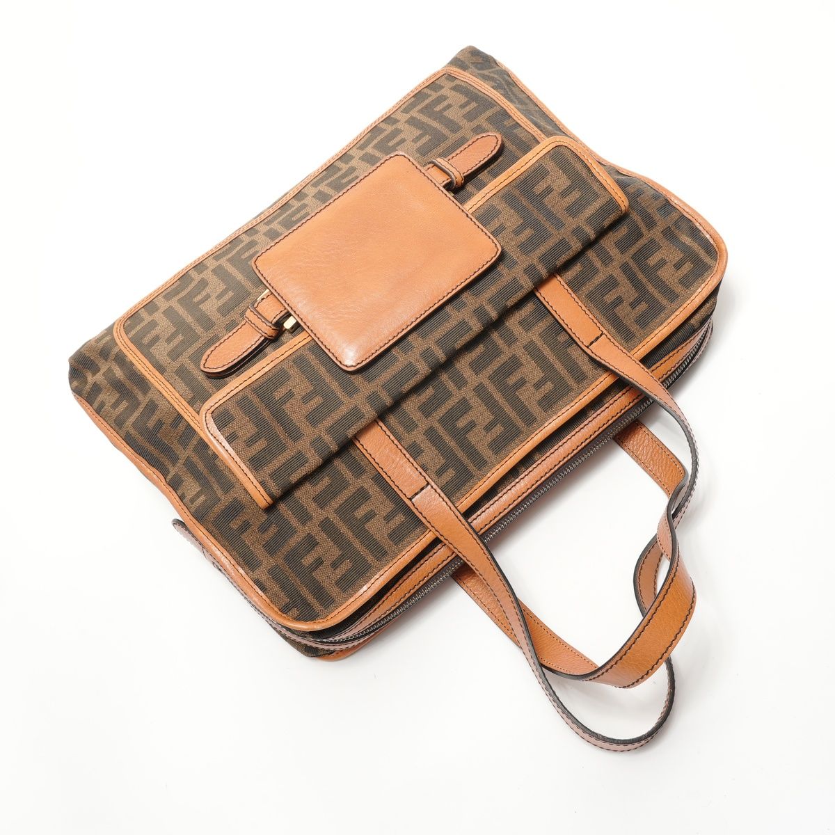 Fendi Tote Zucca Canvas