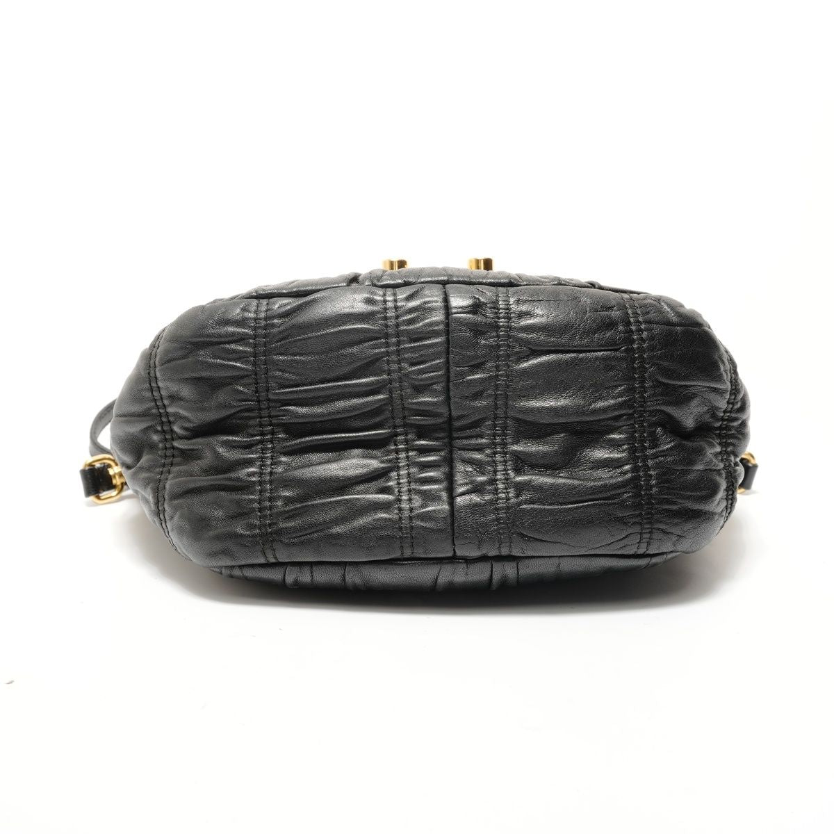 Prada Handbag Leather Black