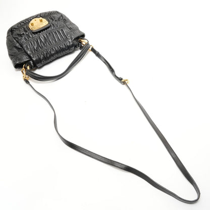 Prada Handbag Leather Black