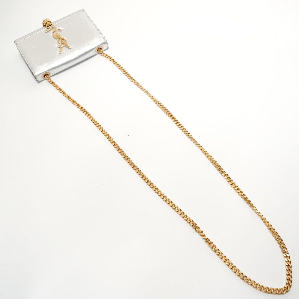 Saint Laurent Yves Shoulder Bag Tassel YSL Logo