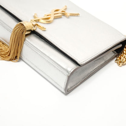 Saint Laurent Yves Shoulder Bag Tassel YSL Logo
