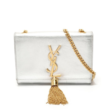 Saint Laurent Yves Shoulder Bag Tassel YSL Logo