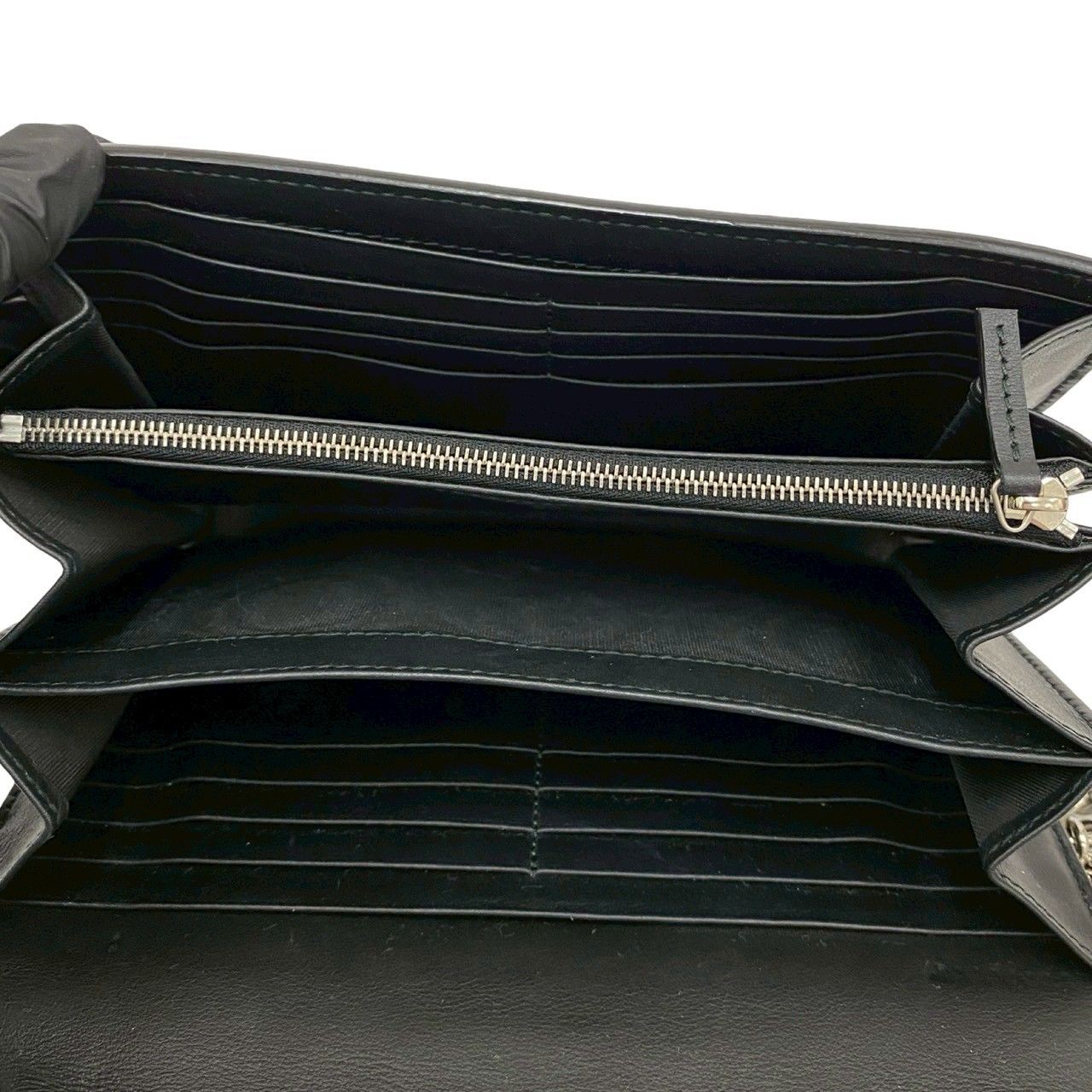 Gucci Dionysus GG Supreme Leather Chain Shoulder Bag Wallet Pochette Brown