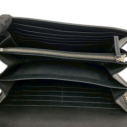 Gucci Dionysus GG Supreme Leather Chain Shoulder Bag Wallet Pochette Brown