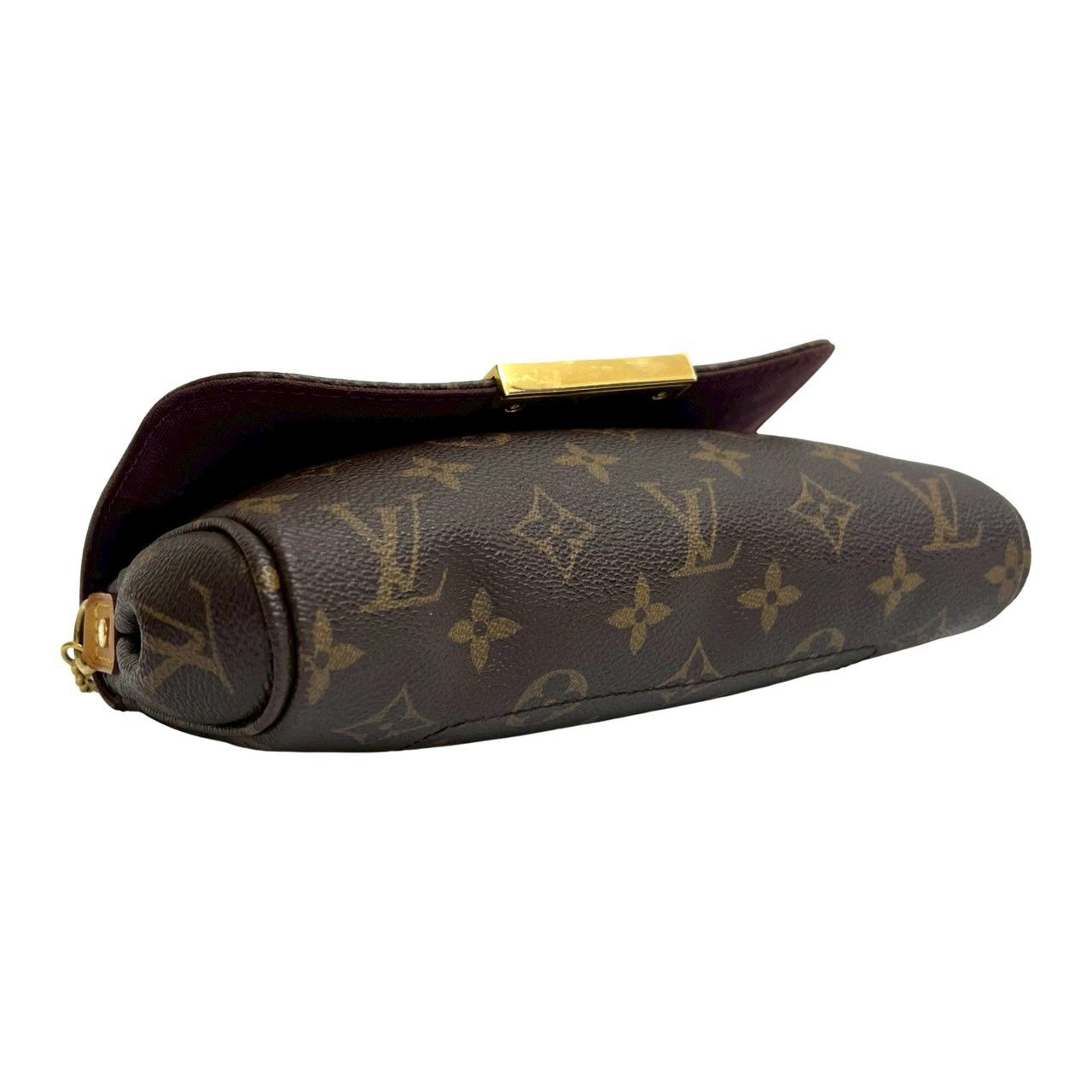 Louis Vuitton Favorite PM Monogram Leather 2-Way Shoulder Bag Brown