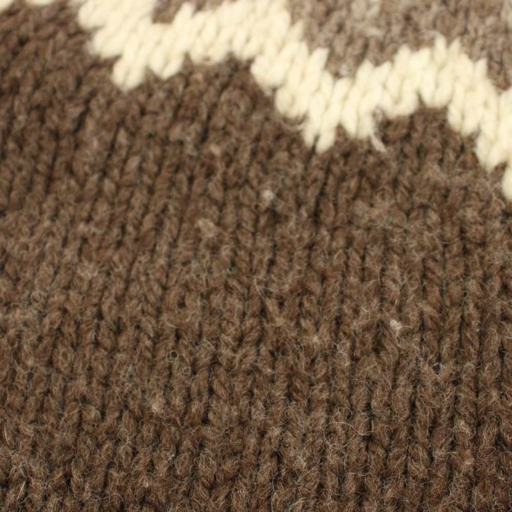 Celine Phoebe Philo Era Knit Sweater High Neck Long Sleeve Nordic Pattern S