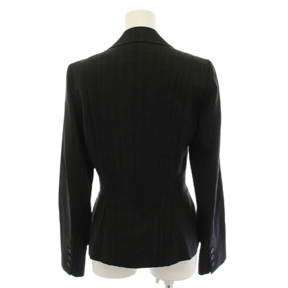 Dior Suit Set Top and Bottom Tailored Jacket Tight Skirt Knee Length 36 YM