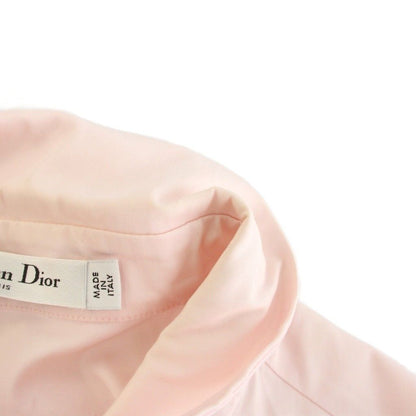 Dior Sleeveless Shirt Blouse 40 Pink YM