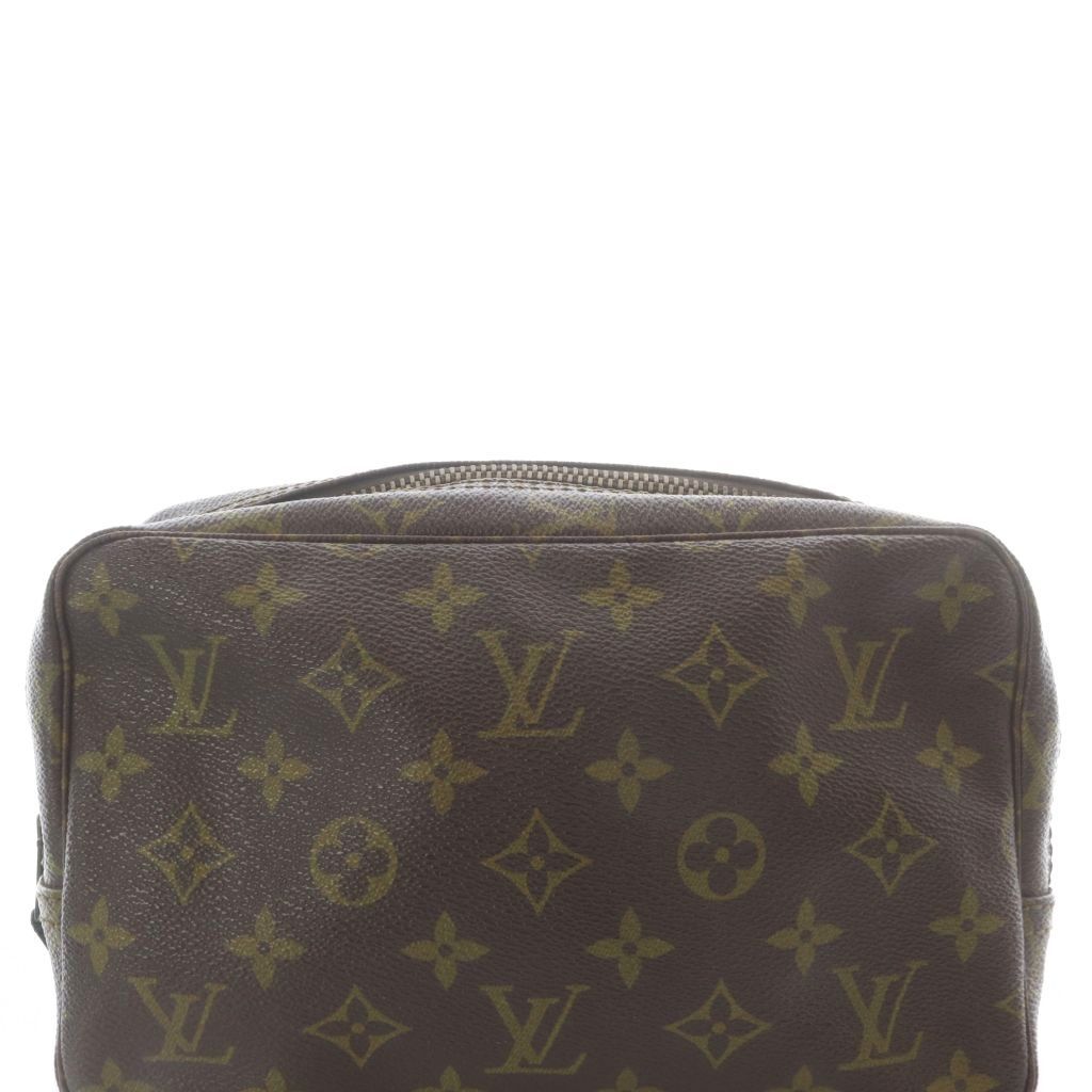 Louis Vuitton Pouch Monogram Trousse Toilette 23 Second Brown
