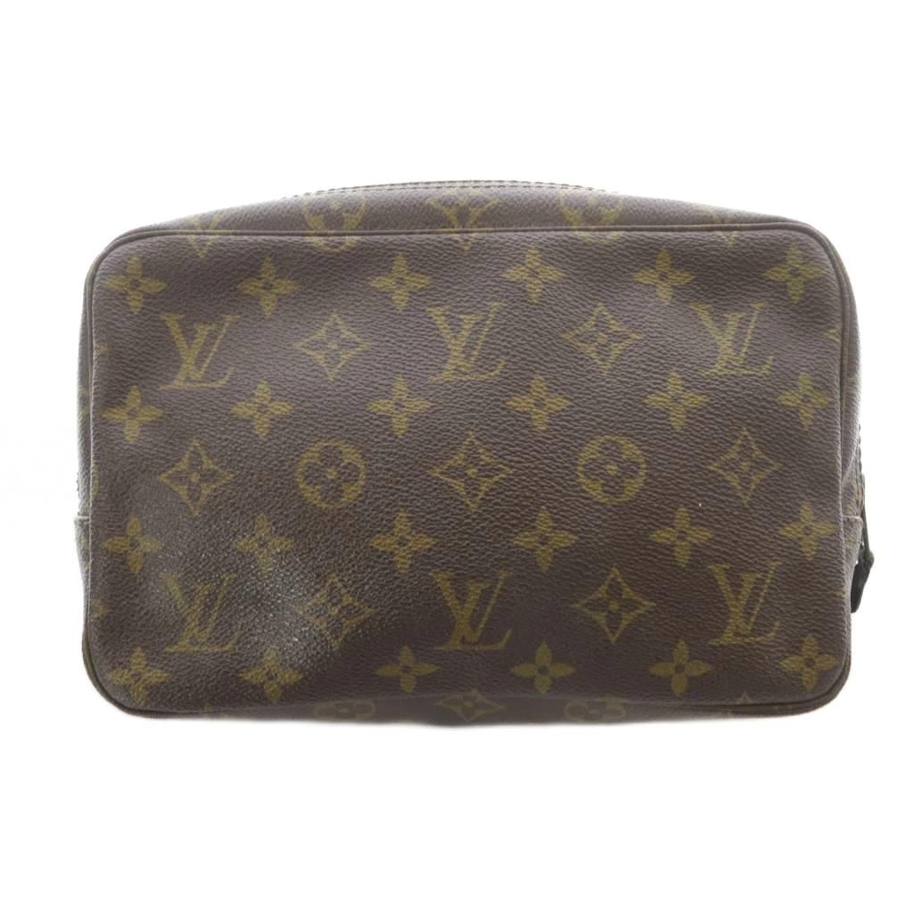 Louis Vuitton Pouch Monogram Trousse Toilette 23 Second Brown