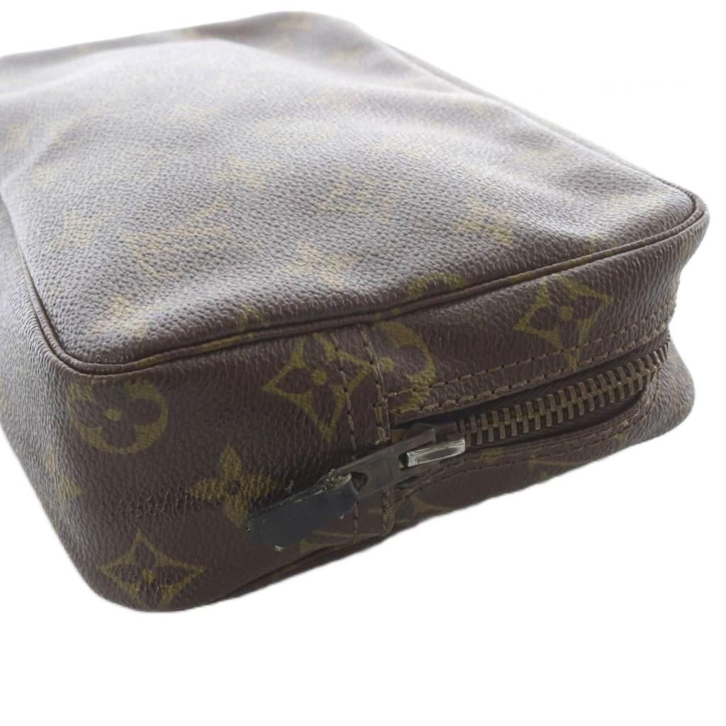 Louis Vuitton Pouch Monogram Trousse Toilette 23 Second Brown
