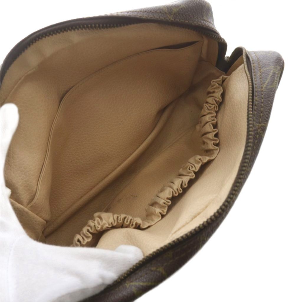 Louis Vuitton Pouch Monogram Trousse Toilette 23 Second Brown