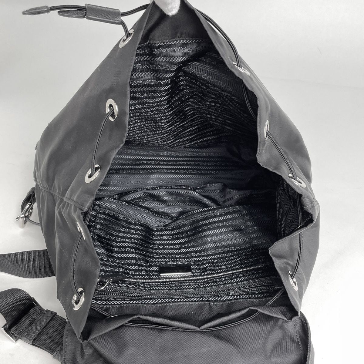 Prada Backpack Nylon Nero