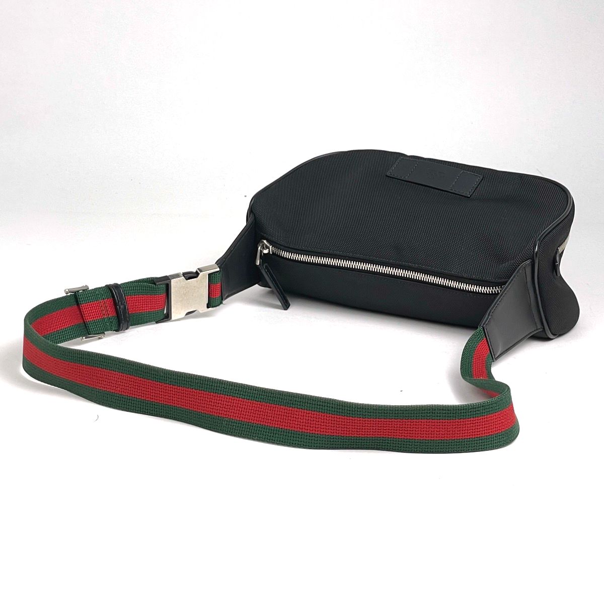 Gucci Sherry Line Waist Bag Nylon Black