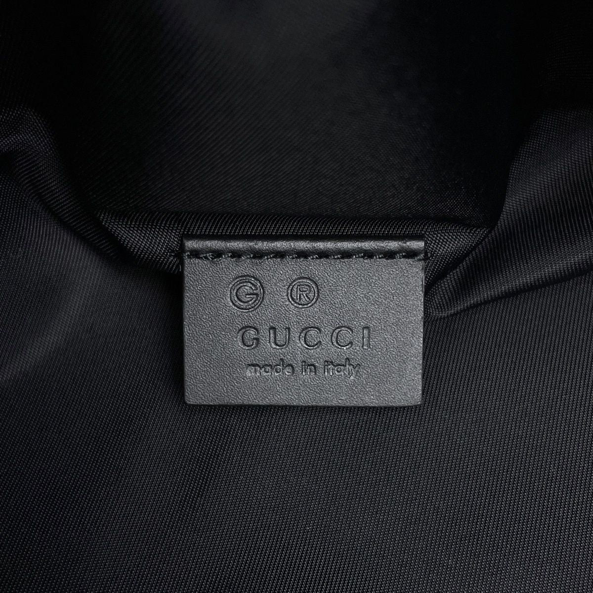 Gucci Sherry Line Waist Bag Nylon Black