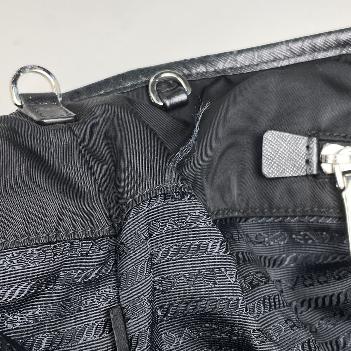 Prada Tote Nylon Nero