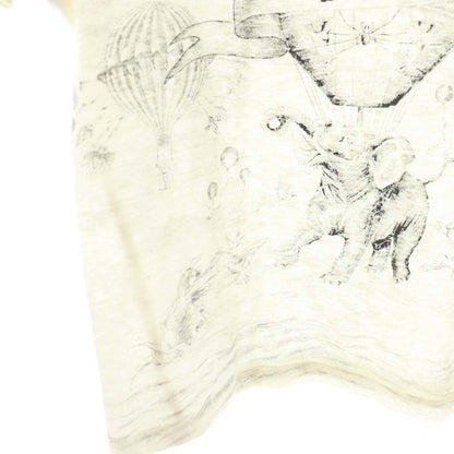 Dior Balloon Animal Print T-Shirt XS Ivory