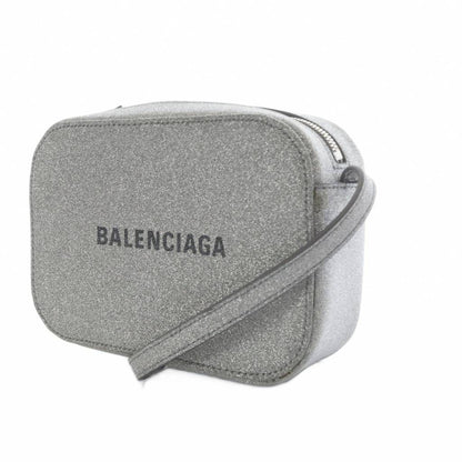 Balenciaga Everyday Camera Bag Shoulder Glitter Silver
