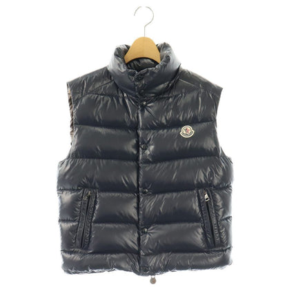 Moncler Tib Down Jacket Vest Zip Up 0 Navy