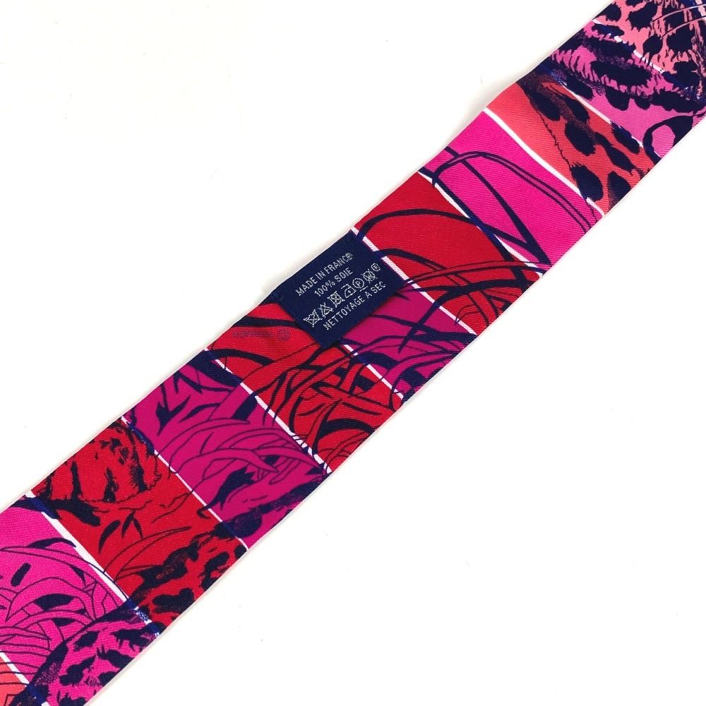 Hermes Scarf Twilly Tiri Silk Multicolor