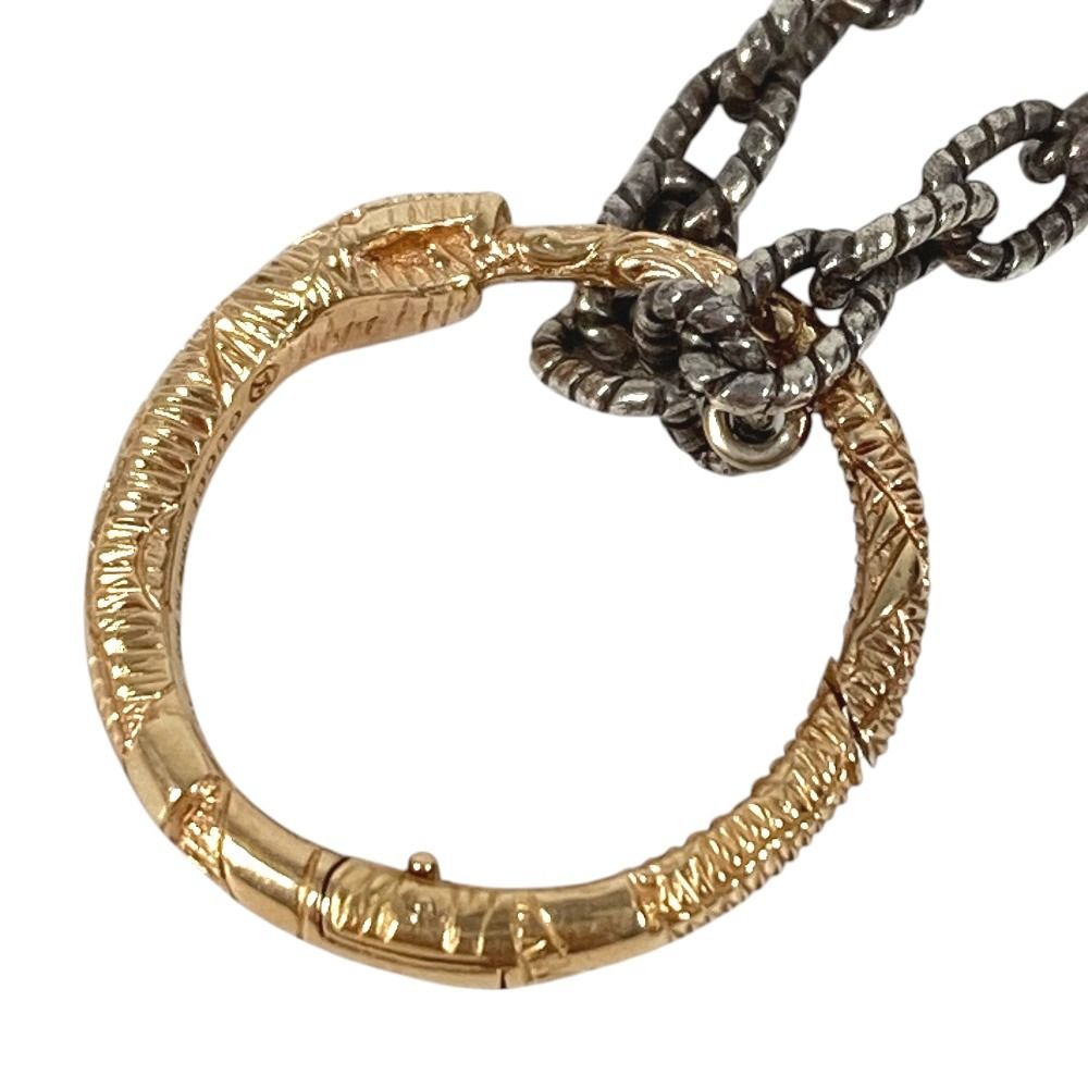 Gucci Necklace Ouroboros Chain Unknown Silver