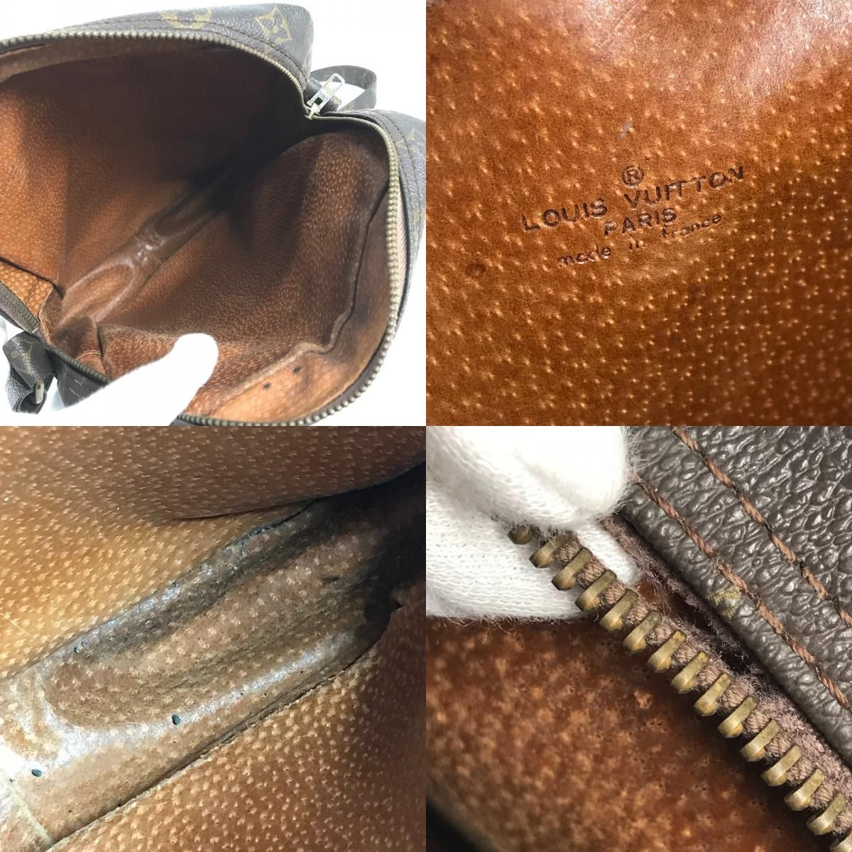 Louis Vuitton Shoulder Bag Petit Malso Unknown Monogram Canvas Brown