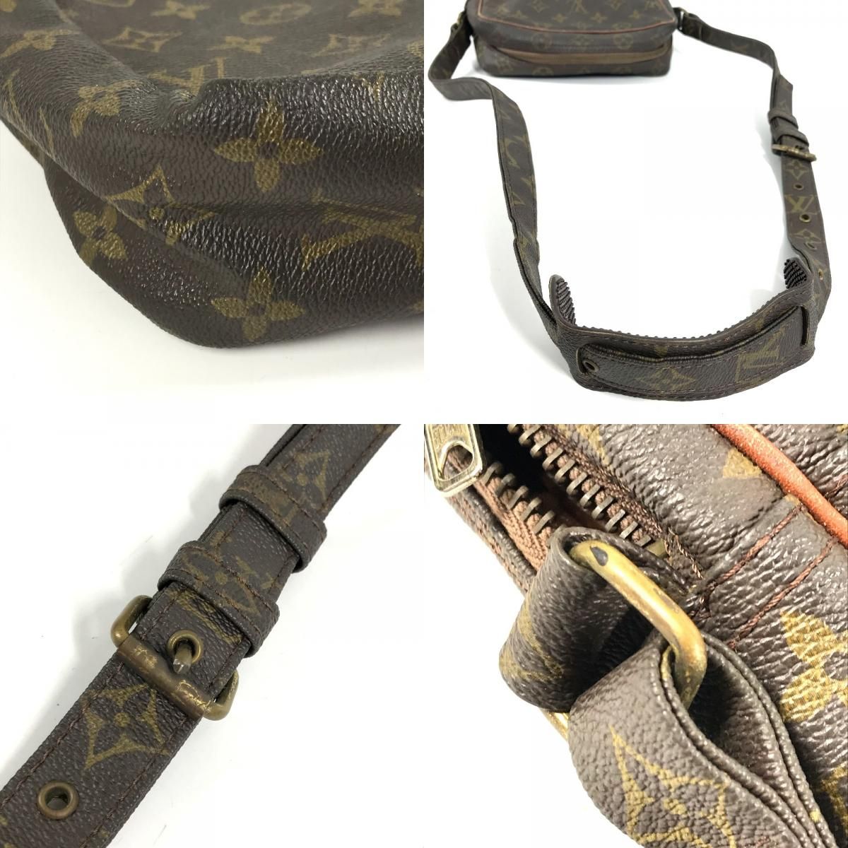 Louis Vuitton Shoulder Bag Petit Malso Unknown Monogram Canvas Brown