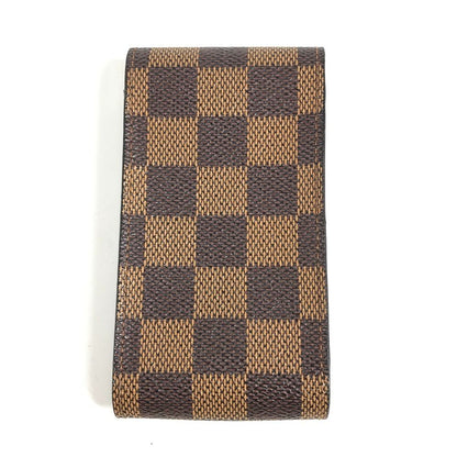 Louis Vuitton Cigarette Case Etuy Damier Canvas Ebene Brown