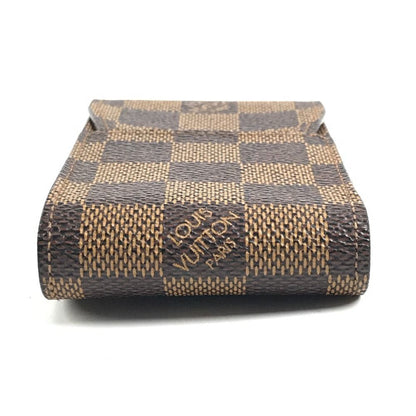 Louis Vuitton Cigarette Case Etuy Damier Canvas Ebene Brown